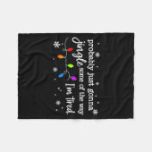 Probably Just Gonna Jingle Some Of The Way I'm Tir Fleecedecke (Vorderseite (Horizontal))