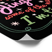 Probably Just Gonna Jingle Some Of The Way I'm Tir Poster (Ecke)