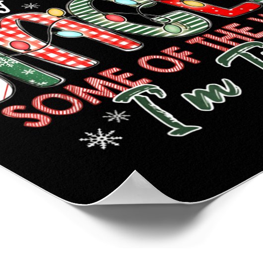 Probably Just Gonna Jingle Some Of The Way I'm Tir Poster (Ecke)