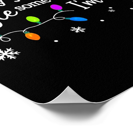 Probably Just Gonna Jingle Some Of The Way I'm Tir Poster (Ecke)