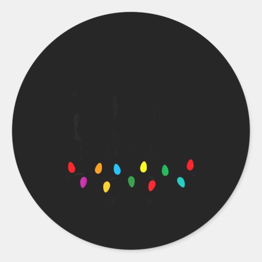 Probably Just Gonna Jingle Some Of The Way Im Tire Runder Aufkleber (Vorderseite)