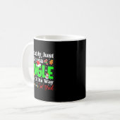 Probably Just Gonna Jingle Some Pjs Christmas Xmas Kaffeetasse (Vorderseite Links)