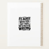 Probably late for something funny design planer (Rückseite)