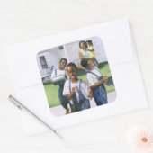 Probe 2000 quadratischer aufkleber (Umschlag)