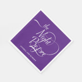 Probe Abendessen am Vorabend von Paper Napkin Serviette (Ecke)