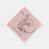 Probe Abendessen am Vorabend von Paper Napkin Serviette (Ecke)