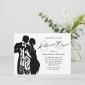 Probe Abendessen Coat und Krawatte Einladung (Stehend Vorderseite)