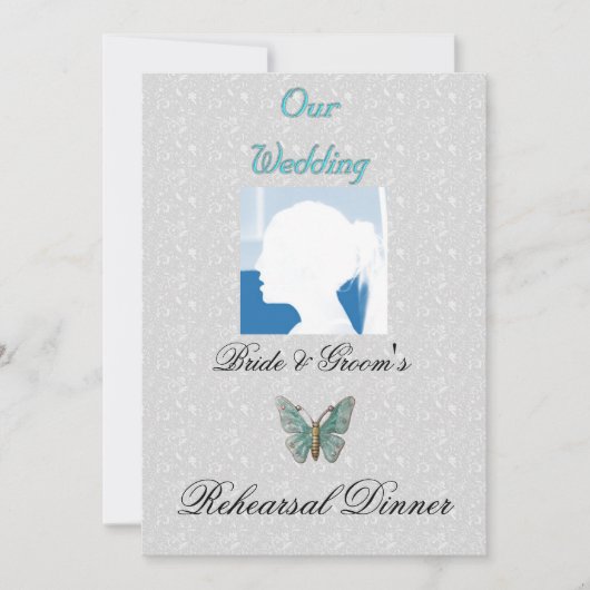 PROBE-ABENDESSEN-EINLADUNG EINLADUNG (Vorderseite)