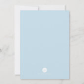 Probe Abendessen Einladung Küstenktopus (Rückseite)