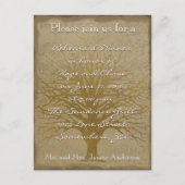 Probe Abendessen Goldene Eiche Postkarte (Vorderseite)