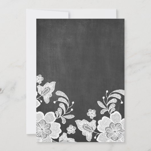 Probe-Abendessen mit Blumenkohl Einladung (Rückseite)