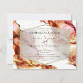 PROBE | Abstrakte Herbstfarben 4 Einladung (Vorderseite)