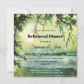 Probe am feinen Strand Einladung (Vorderseite)