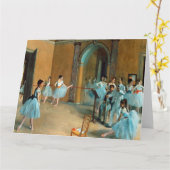 Probe am Foyer der Oper La Rue Karte (Gelbe Blume)