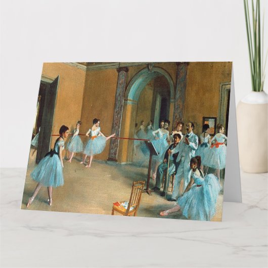 Probe am Foyer der Oper La Rue Karte (Vorderseite)