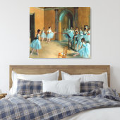 Probe am Foyer der Oper La Rue Leinwanddruck (Insitu (Schlafzimmer))