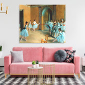 Probe am Foyer der Oper La Rue Leinwanddruck (Insitu (Wohnzimmer))