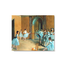 Probe am Foyer der Oper La Rue