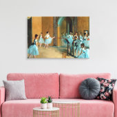 Probe am Foyer der Oper La Rue Leinwanddruck (Insitu (Wohnzimmer))