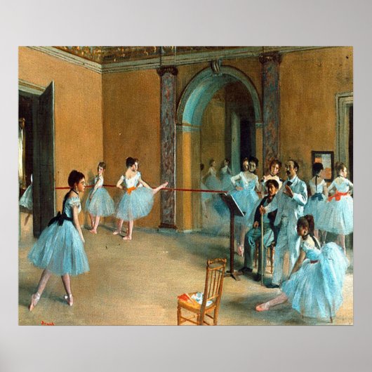 Probe am Foyer der Oper La Rue Poster (Vorne)