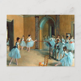 Probe am Foyer der Oper La Rue Postkarte