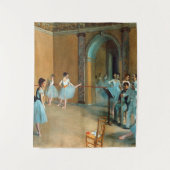 Probe am Foyer der Oper La Rue Wandteppich (Vorderseite)