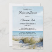 Probe "Beach and Dunes" Einladung (Vorderseite)