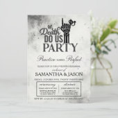 Probe bis zum Tod Einladung (Stehend Vorderseite)