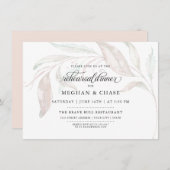 PROBE | Blasspastellfarben Einladung (Vorne/Hinten)