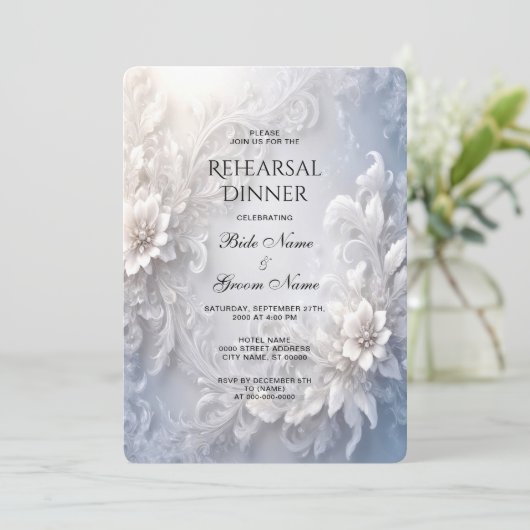 Probe Blüh Einladung (Stehend Vorderseite)