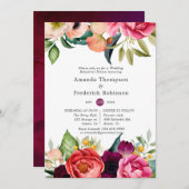 Probe Boho Einladung (Vorne/Hinten)