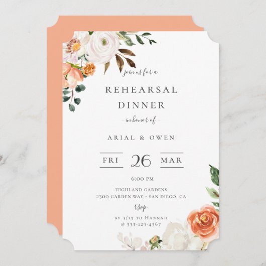 Probe Botanischer Garten Einladung (Vorne/Hinten)