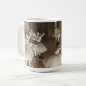 Probe des Balletts auf Bühne | Edgar Degas Kaffeetasse (Vorderseite Links)