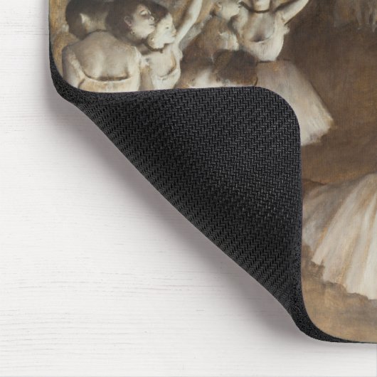 Probe des Balletts auf Bühne | Edgar Degas Mousepad (Ecke)