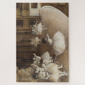 Probe des Balletts auf Bühne | Edgar Degas Puzzle (Vertikal)