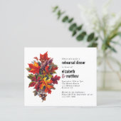 Probe des Herbstes Einladung (Stehend Vorderseite)