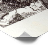 Probe des Judith-Oratoriums, 1734 Poster (Ecke)