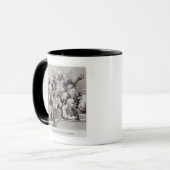 Probe des Oratorio von Judith, 1734 Tasse (Vorderseite Links)