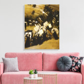 Probe des Pasdeloup Orchestra durch JS Sargent Leinwanddruck (Insitu (Wohnzimmer))