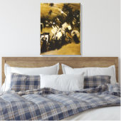 Probe des Pasdeloup Orchestra durch JS Sargent Leinwanddruck (Insitu (Schlafzimmer))