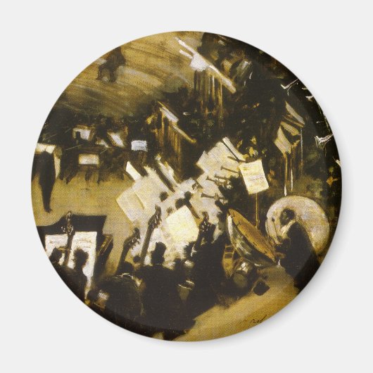 Probe des Pasdeloup Orchestra durch JS Sargent Magnet (Vorne)