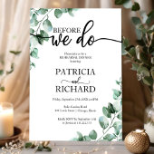 Probe Dinner bevor wir Grün machen Einladung