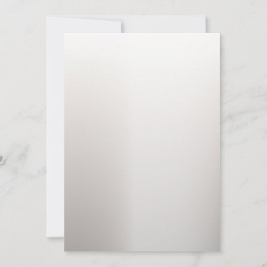 Probe Dinner Boho White Blume Blue Moon Party Einladung (Rückseite)