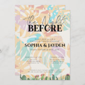 Probe Dinner Cactus Tropical Palm Tree Wüste Einladung (Vorne/Hinten)