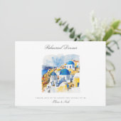 Probe Dinner Card Dankeskarte (Stehend Vorderseite)