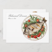 Probe Dinner Card Dankeskarte (Vorne/Hinten)