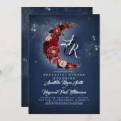 Probe-Dinner der Marine und des Burgund Einladung (Vorne/Hinten)