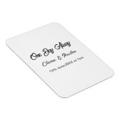 Probe Dinner Einen Tag vor dem Namen da Magnet (Rechte Seite)