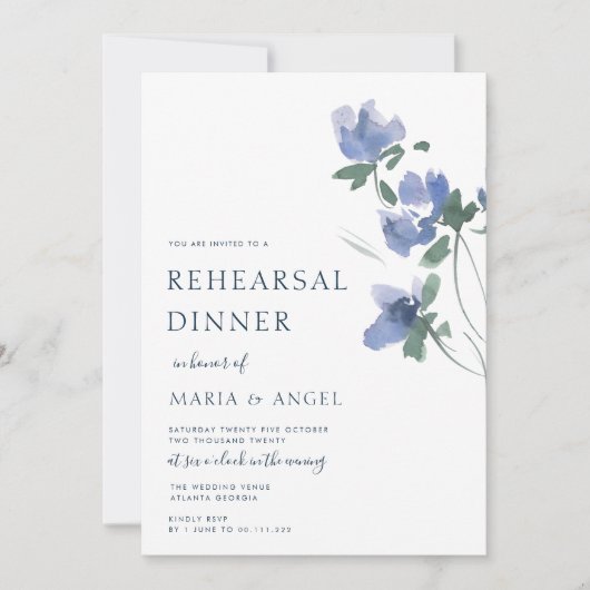 Probe Dinner Einladung (Vorderseite)