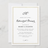 Probe Dinner Einladung (Vorderseite)